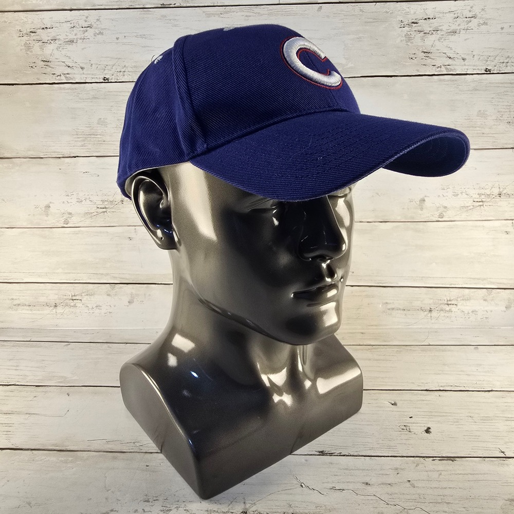 Twins Enterprise Chicago Cubs Hat Blue MLB Baseball Cap Adjustable Cotton OSFA